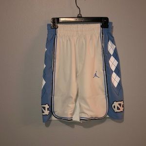 Jordan UNC Tarheels basketball shorts